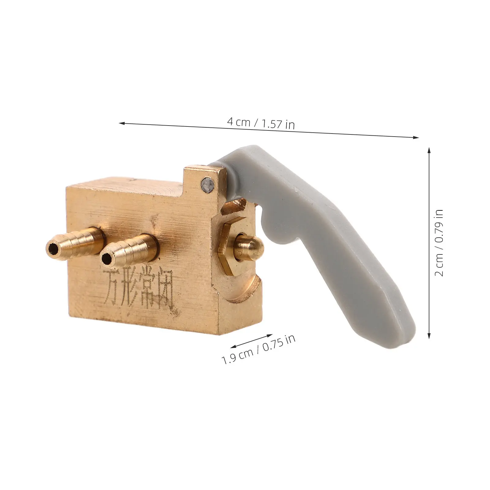 Dental Valve Block Brass Plastic Normally Closed Square Valve Dental Operatory Handpiece Holder Repair Replacement Part