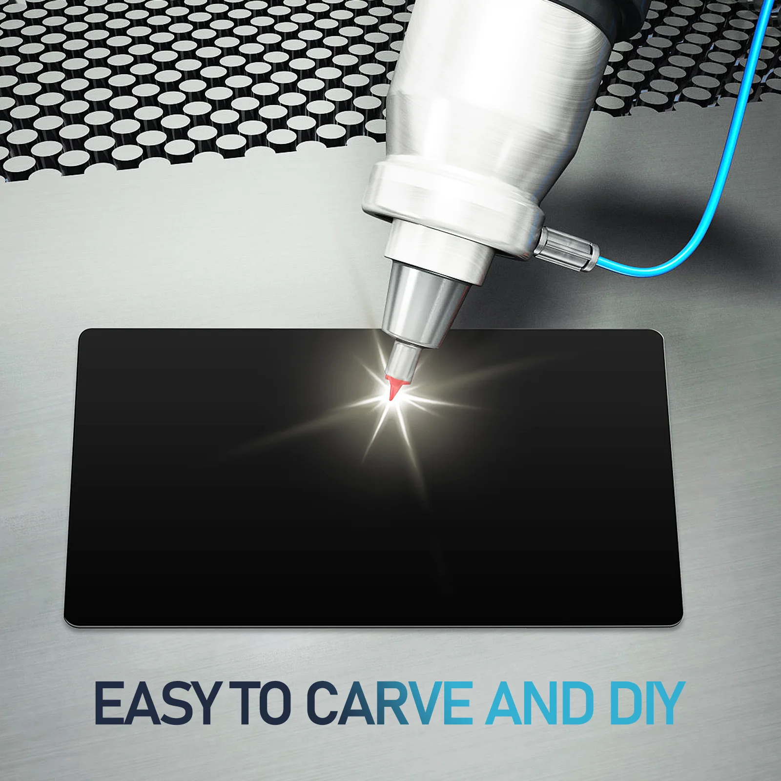 

50 шт. металлические визитные карточки стандартного размера, пустые для сублимационной гравировки, прочные портативные именные бирки, корпоративные подарки