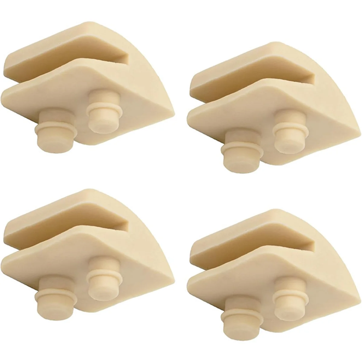 LRGJS AXV014SP Pool Vacuum Pod Shoe Kit for Hayward AquaBug, Aqua Critter, Navigator Pool Cleaner Feet Vac Parts - Pack of 4