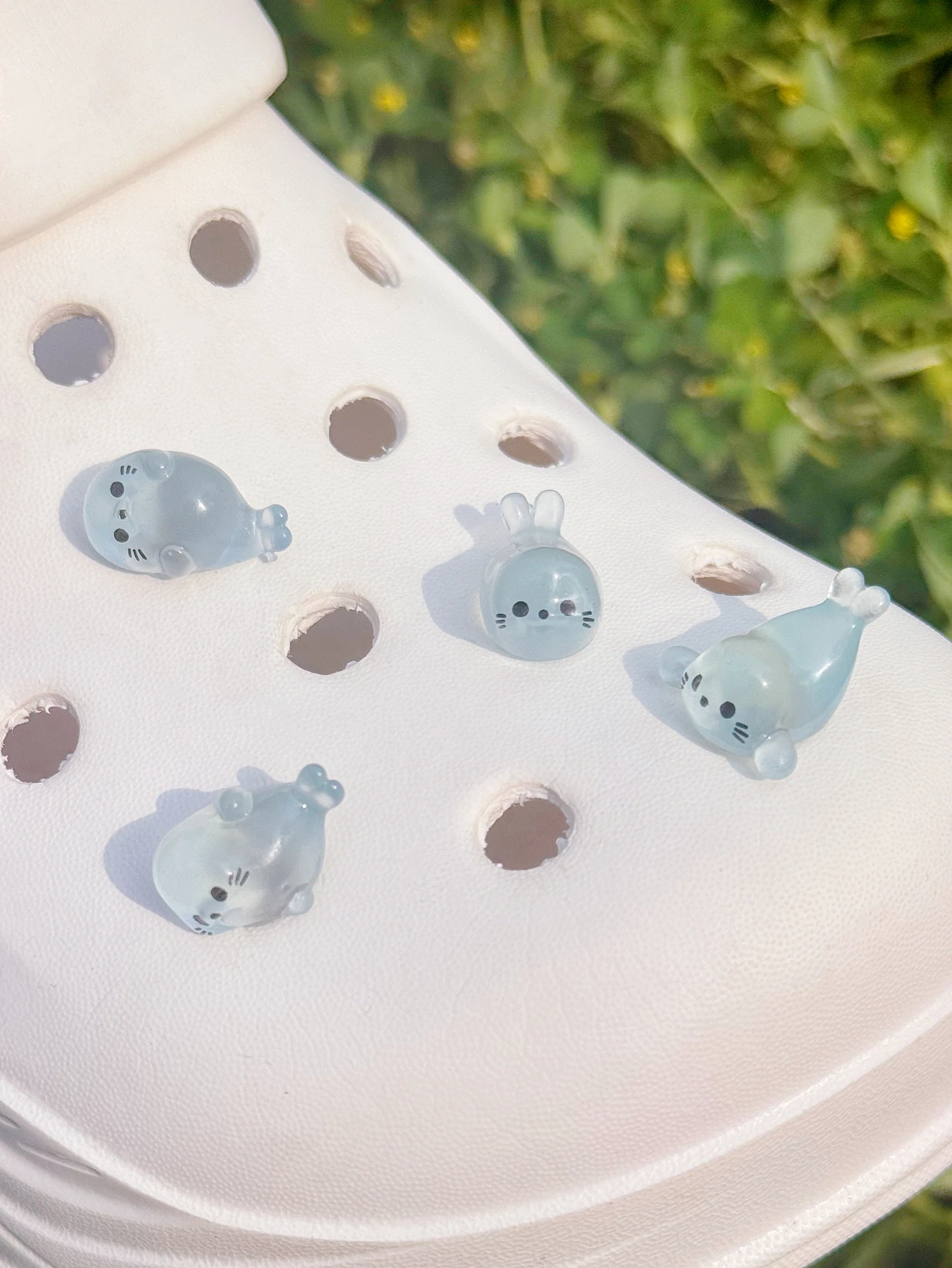 4 Pieces of Summer Animal Shoe Decorations for DIY Casual Accessories - Fun and Multi-functional Personalized Shoe Ways