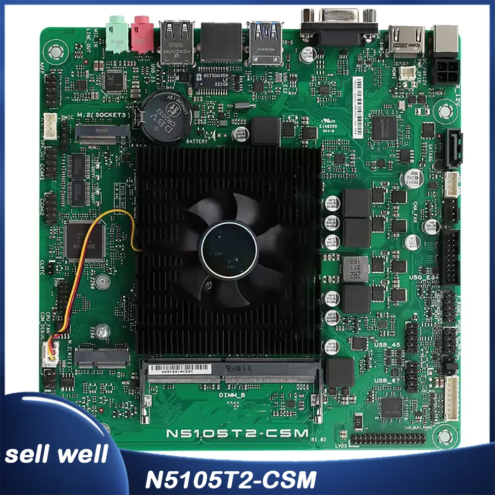

Тонкая материнская плата ALL-IN-ONE Mini ITX N5105T2-CSM