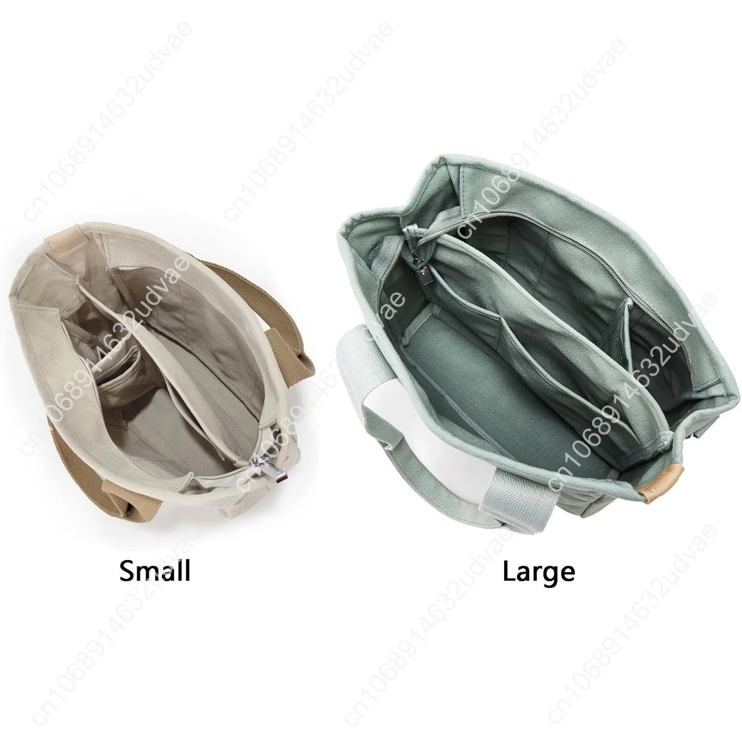 2025 Small Tote Bag with Zipper Tote for Women Canvas Crossbody Bag Shoulder Satchel Hobo Messenger Bag