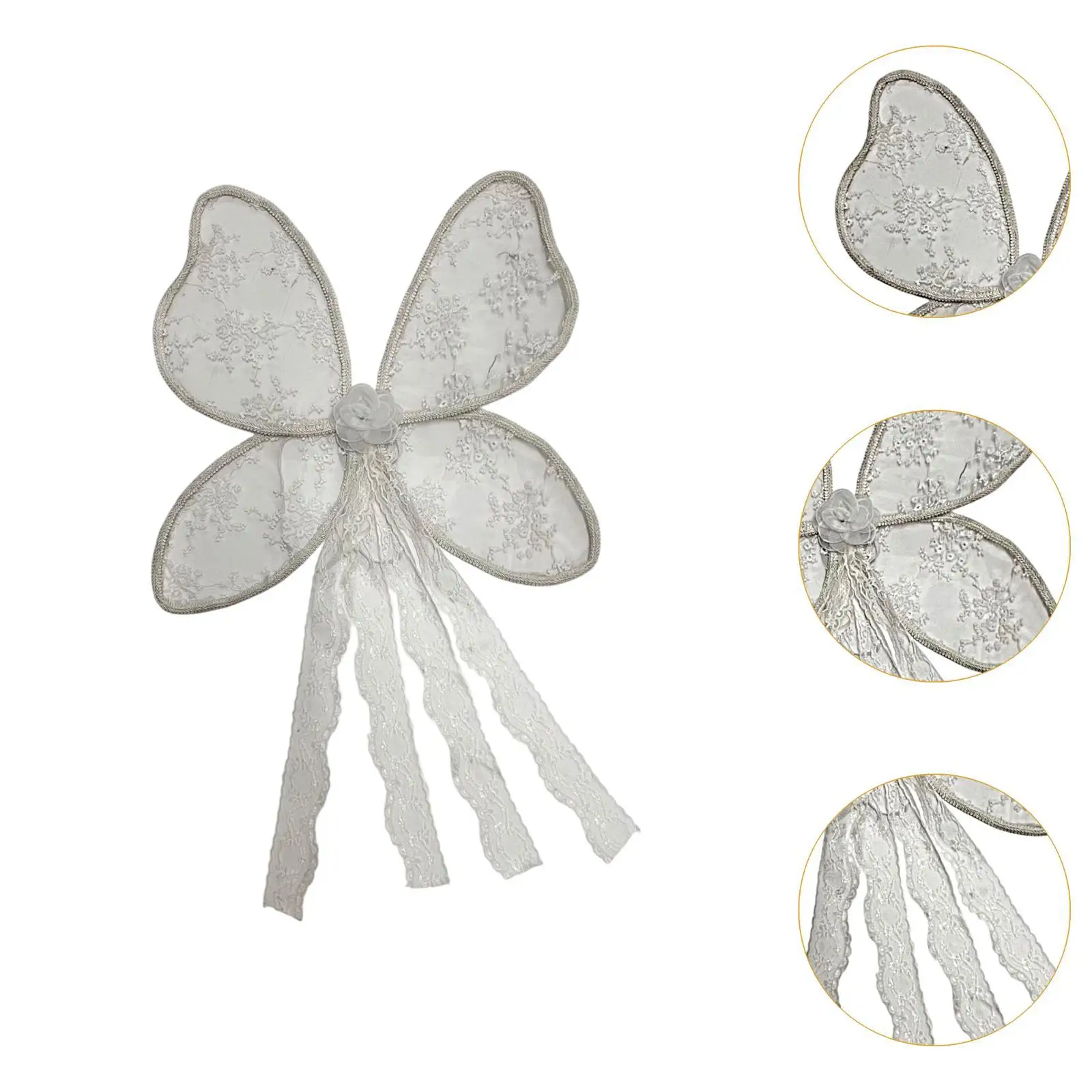 Butterfly Wing Costume for Girl for Festivals Party Supplies Birthday Gift