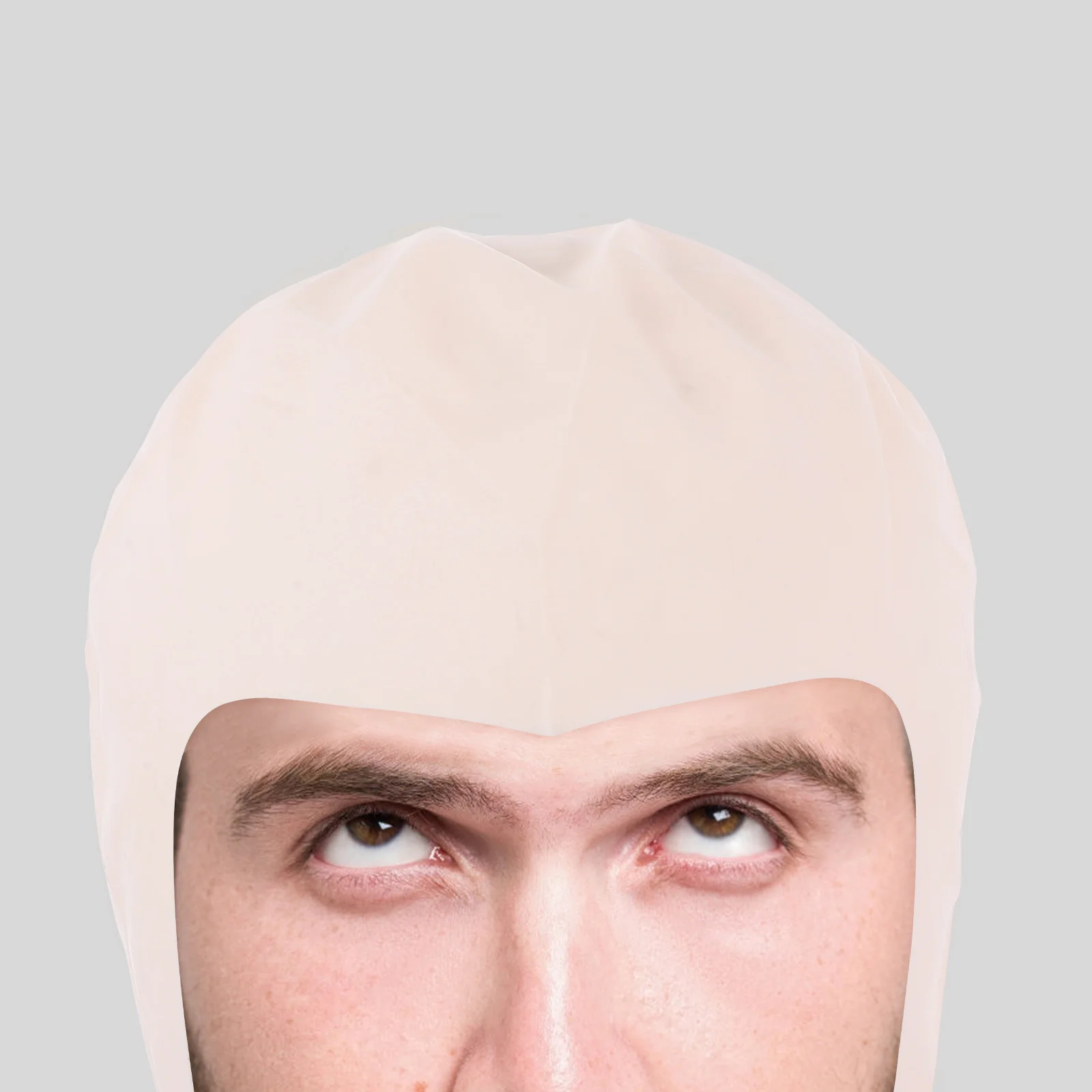 Gorro calvo para Cosplay, gorro de látex para adultos y niños, máscara de juego de rol de Halloween, accesorio DIY