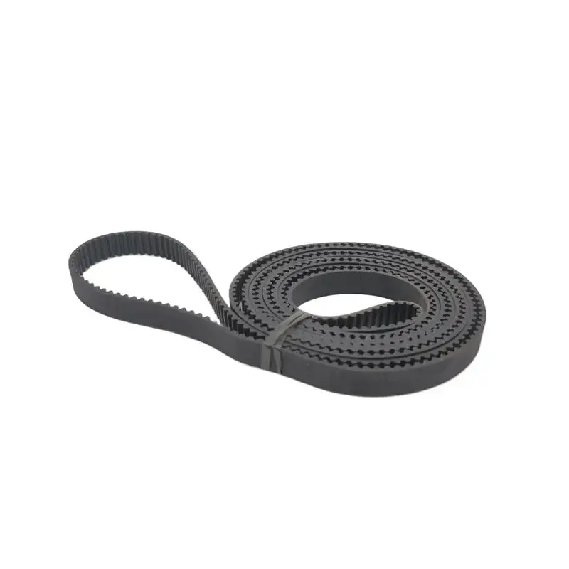 S2M 276 Synchronous Belt S2M-10 Closed-loop Rubber Timing Belts Width 12mm 9mm 8mm STD Black Timing Belt Length 276mm