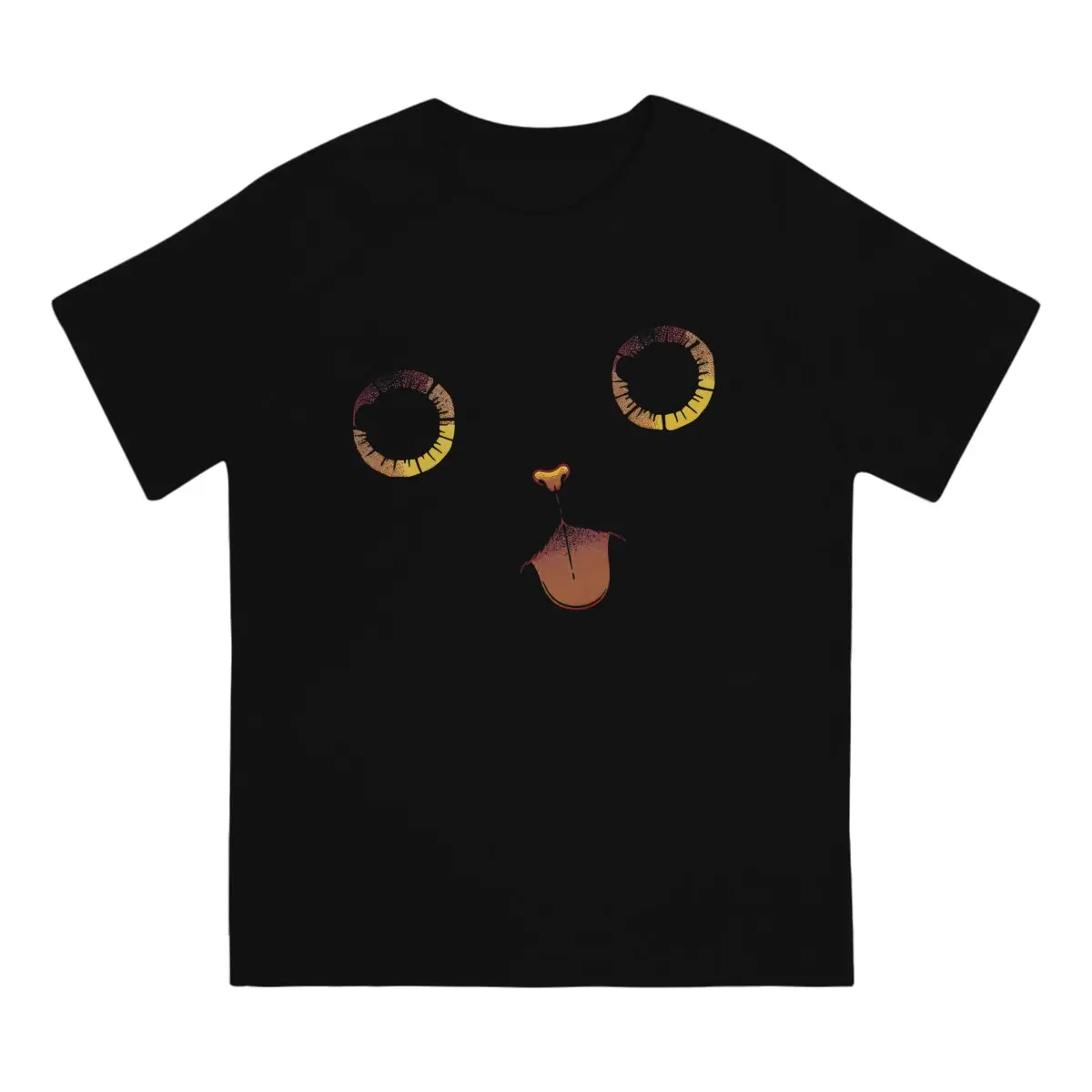 Black Cat Cute Minimalist Tongue By Tobe Fonseca Tshirt Graphic Men Tops Vintage Grunge Summer Streetwear Cotton Harajuku TShirt