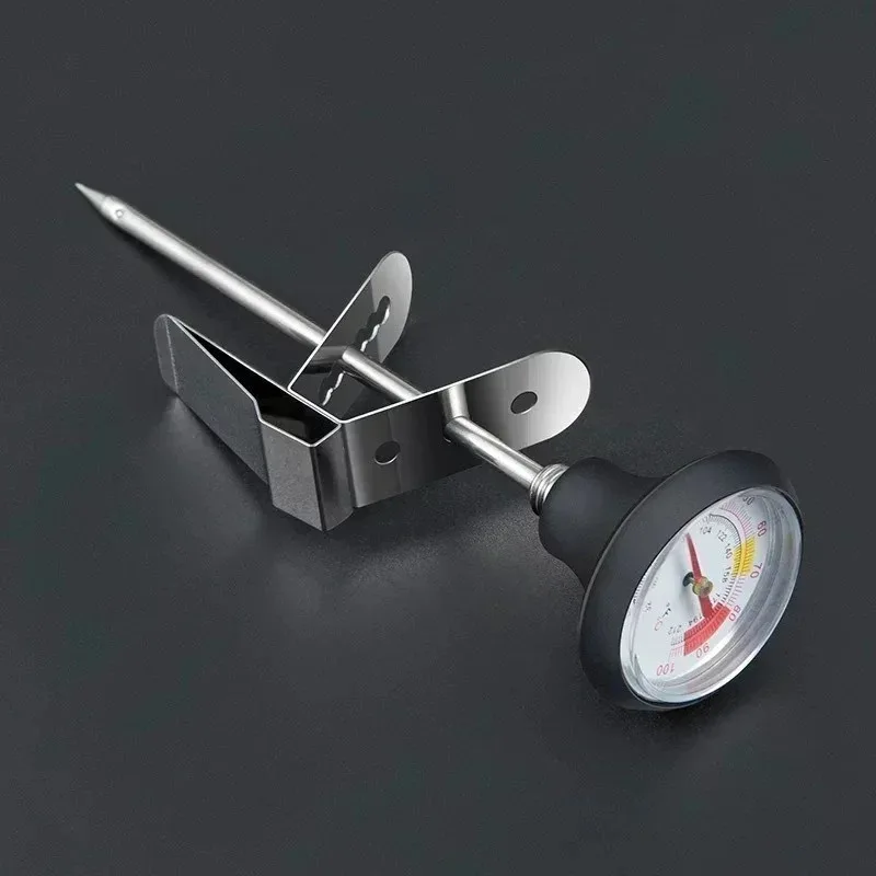 Digital Cooking Thermometer Stainless Steel Temperature Probe for Coffee Pot Milk Frothing Jug Baking Tool