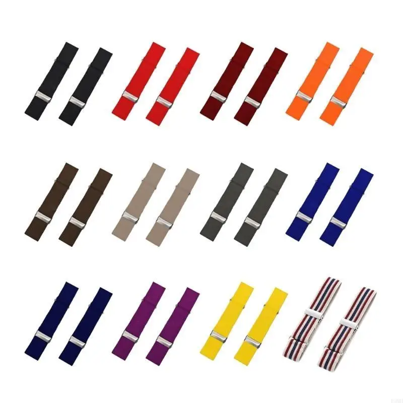 2lots comodi fasce bracciale unisex bracciali bracciali in poliestere in poliestere f3md