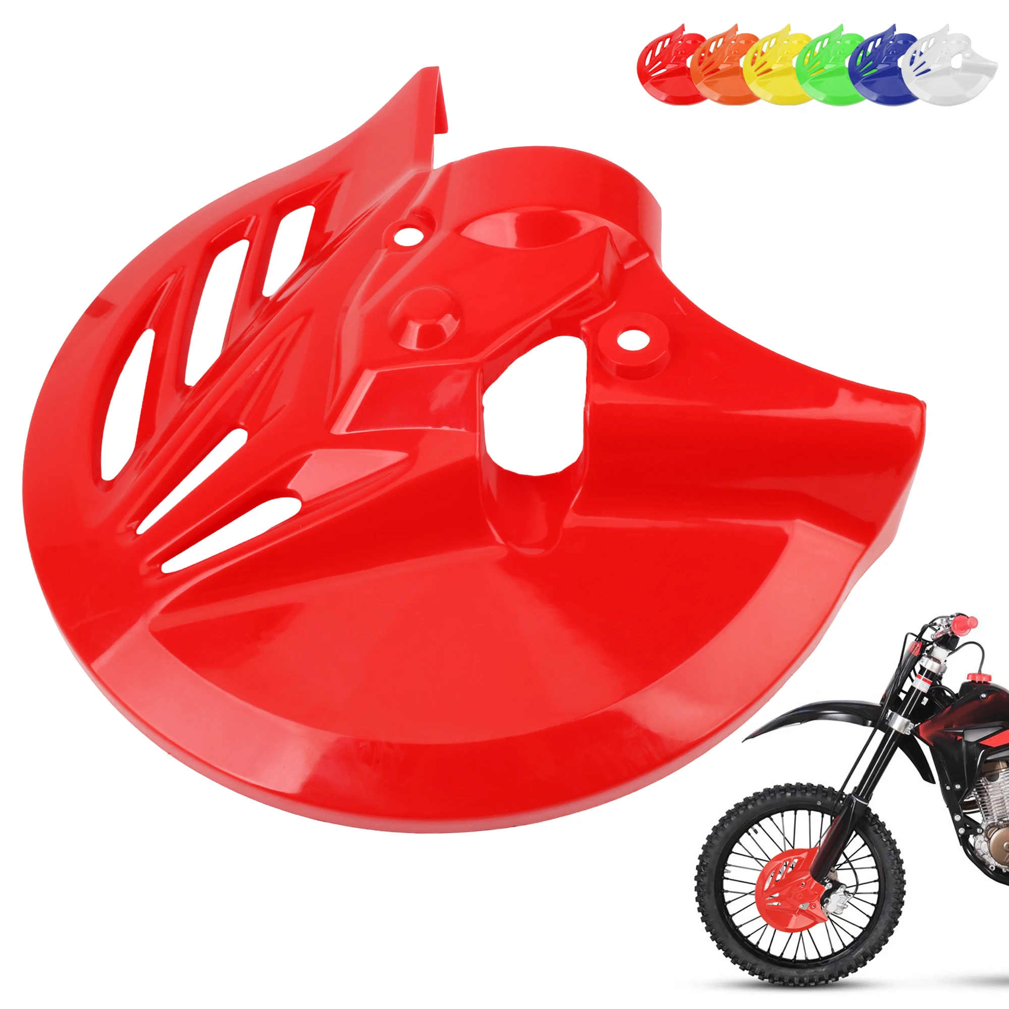 Motorcycle Front Brake Disc Protection Cover For Honda CRF250R CRF450R CRF250RX CRF450RX For Kayo T4 T6 DirtBike Motocross Parts - view 2