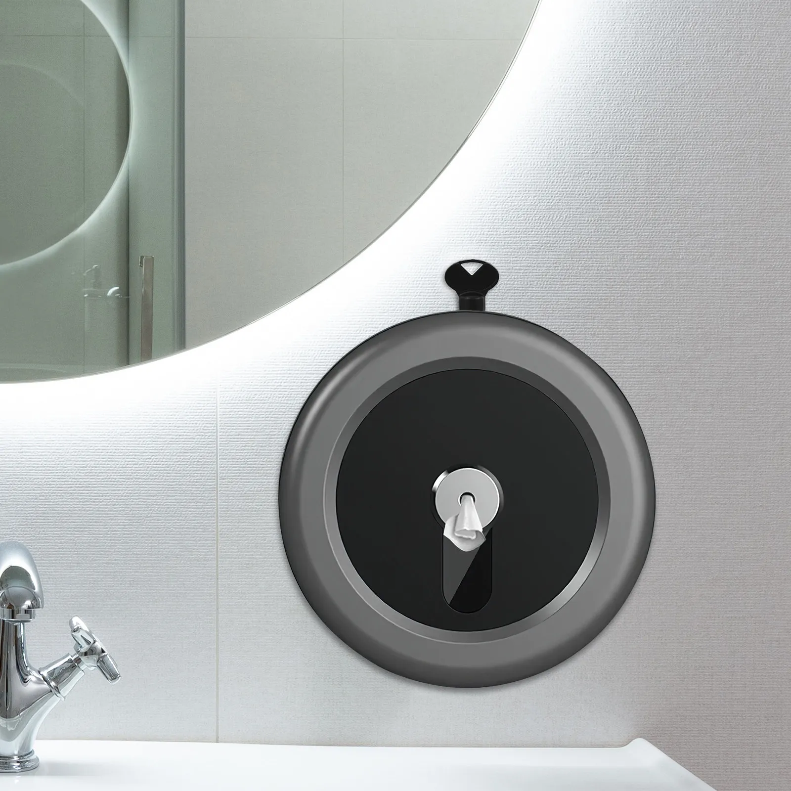 

Запасной ключ для диспенсера туалетной бумаги, коммерческий ключ-запирающее устройство для диспенсера, аксессуар для обслуживания общественных туалетов