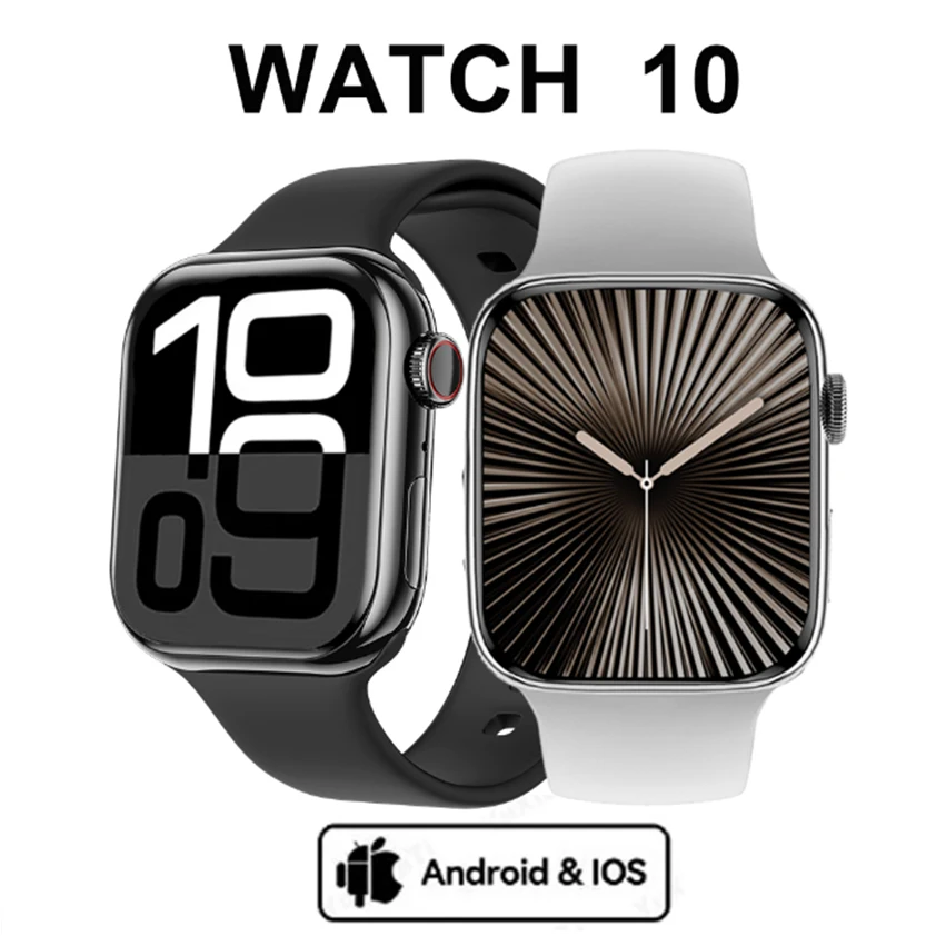 2024 New Watch10 Smart Watch Fitness Women Always Display Body Temperature NFC Men Sports Series 8 Original smartwatch for Apple