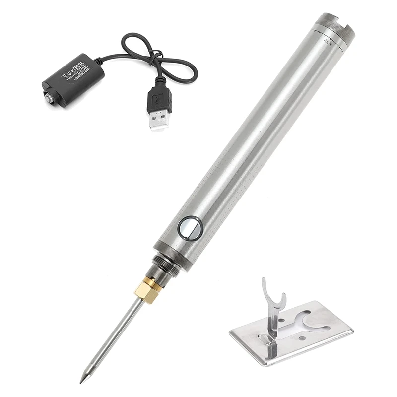 

Portable USB Cordless Soldering Iron Kit 1600Mah Wireless Rechargeable Battery Powered, Wireless Charging Soldering Tool