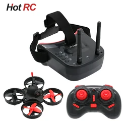 RTF Micro FPV RC Racing Quadcopter Toys w/ 5.8G S2 800TVL 40CH fotocamera/3 pollici LS-VR009 FPV occhiali VR auricolare elicottero Drone