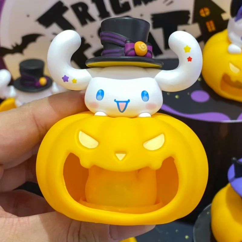 

New Product In Stock Family Troublemaker Series Halloween Night Light Blind Box Trendy Decorative Items Festival Gifts