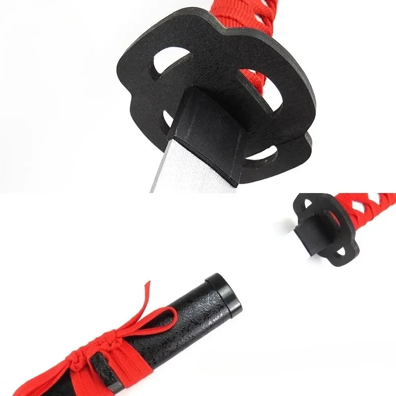 80/100cm Show Hakuouki Okita Souji Wooden Sword Model Anime Cosplay Props 2D Walking Sabre Katana Party Prop Cosplay Accessories