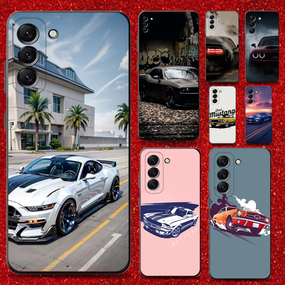 

Muscle Car F-FordS-M-Mustangs Phone Case For Samsung Galaxy A13,A21s,A22,A31,A32,A52,A53,A71,A80,Soft Black Shell