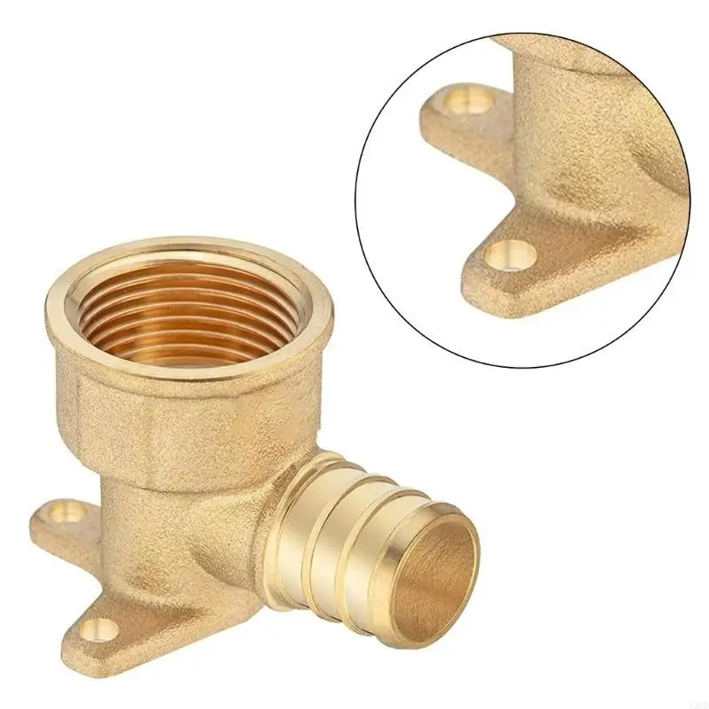 Coppers accesorios enjuague cae codo del oído pulgada 3/4 pulgadas adaptador roscado n2ud
