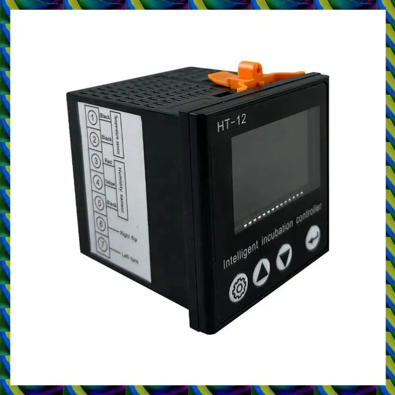 جهاز التحكم بدرجة الحرارة والرطوبة بشاشة LCD HT-12 اليومية، جهاز التحكم في حاضنة الطاقة الشمسية، طاولة التحكم في درجة الحرارة