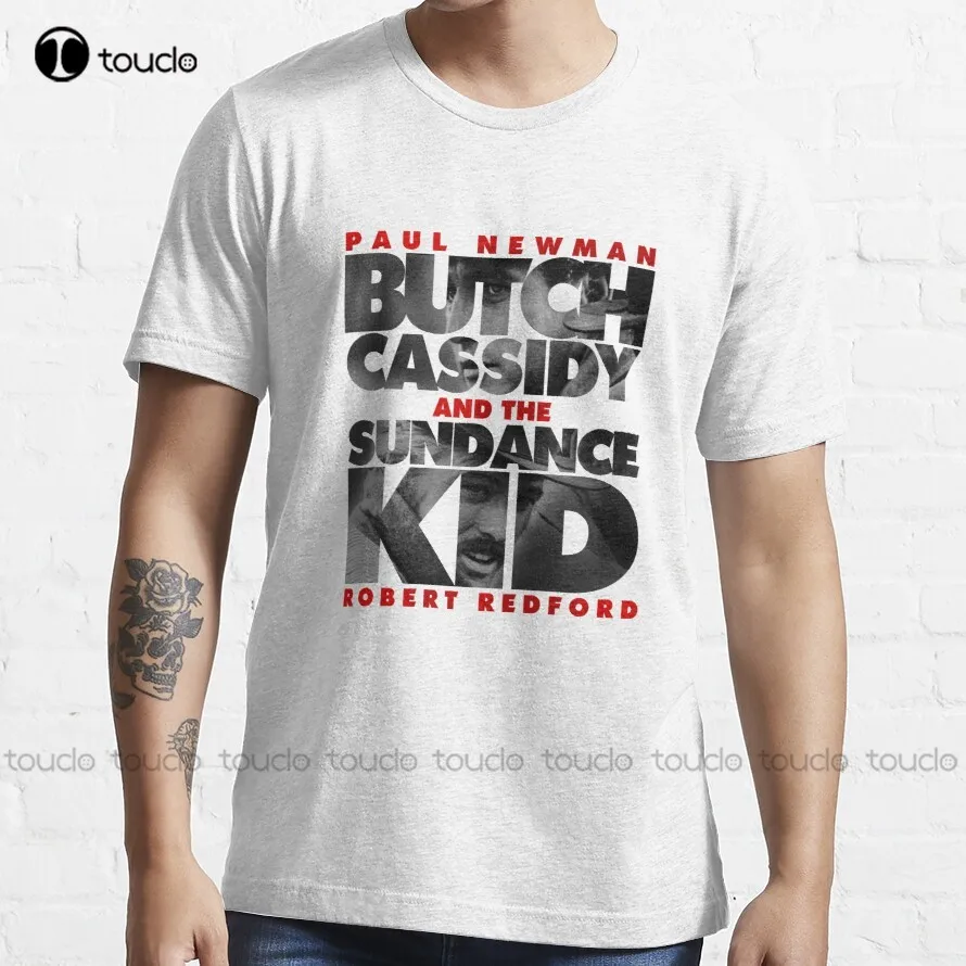 Butch Cassidy And The Sundance Kid T-Shirt White Collar Shirt Women Custom Aldult Teen Unisex Digital Printing Xs-5Xl Tshirt