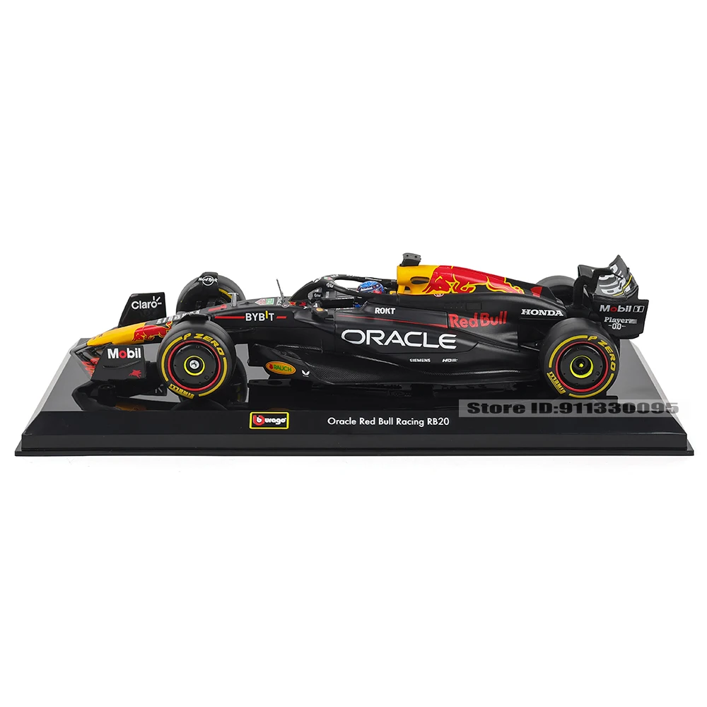 Bburago 1:24 2024 F1 Oracle Red Bull Racing #1 Max Verstappen #11 Sergio Perez die-cast precision model car Model Toy