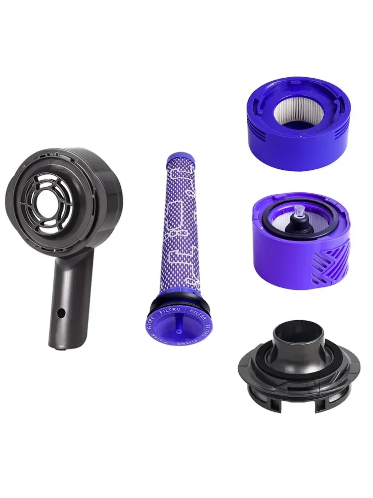 Pour Dyson V6 V7 V8 filtre HEPA moteur couvercle arrière partie sans fil aspirateur accessoires couvercle moteur pré filtre Post filtre Kit