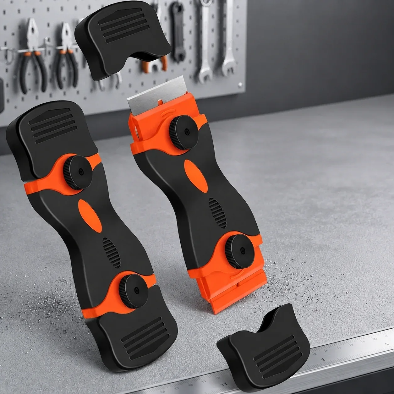 Plastic Metal Razor Blade Scraper Tool Sticker Label Decal Remover Auto Window Tint Vinyl Wrap Installation Tool