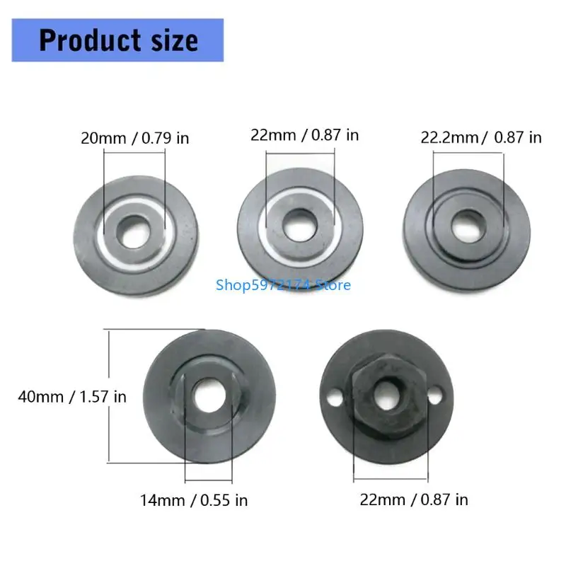 Y3NB Pack of 4 Iron Angles Grinder Enhancement Base Set Reduced Risk High Load Work