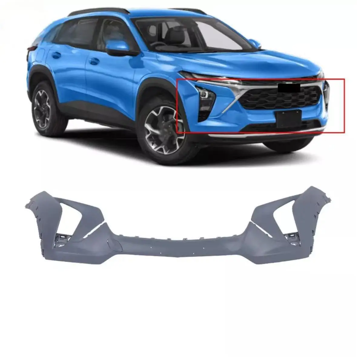 Suitable for 2024 Chevrolet Star Maro 2024 Trax front bumper upper end 42894747 42867486