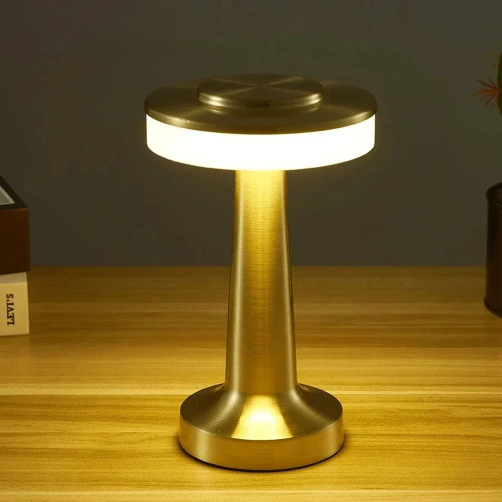 Creative Dining Hotel Bar Coffee Table Lamp Outdoor Night Light Living Room Decorative Desk Lamp Touch Led Charging Table Lamp