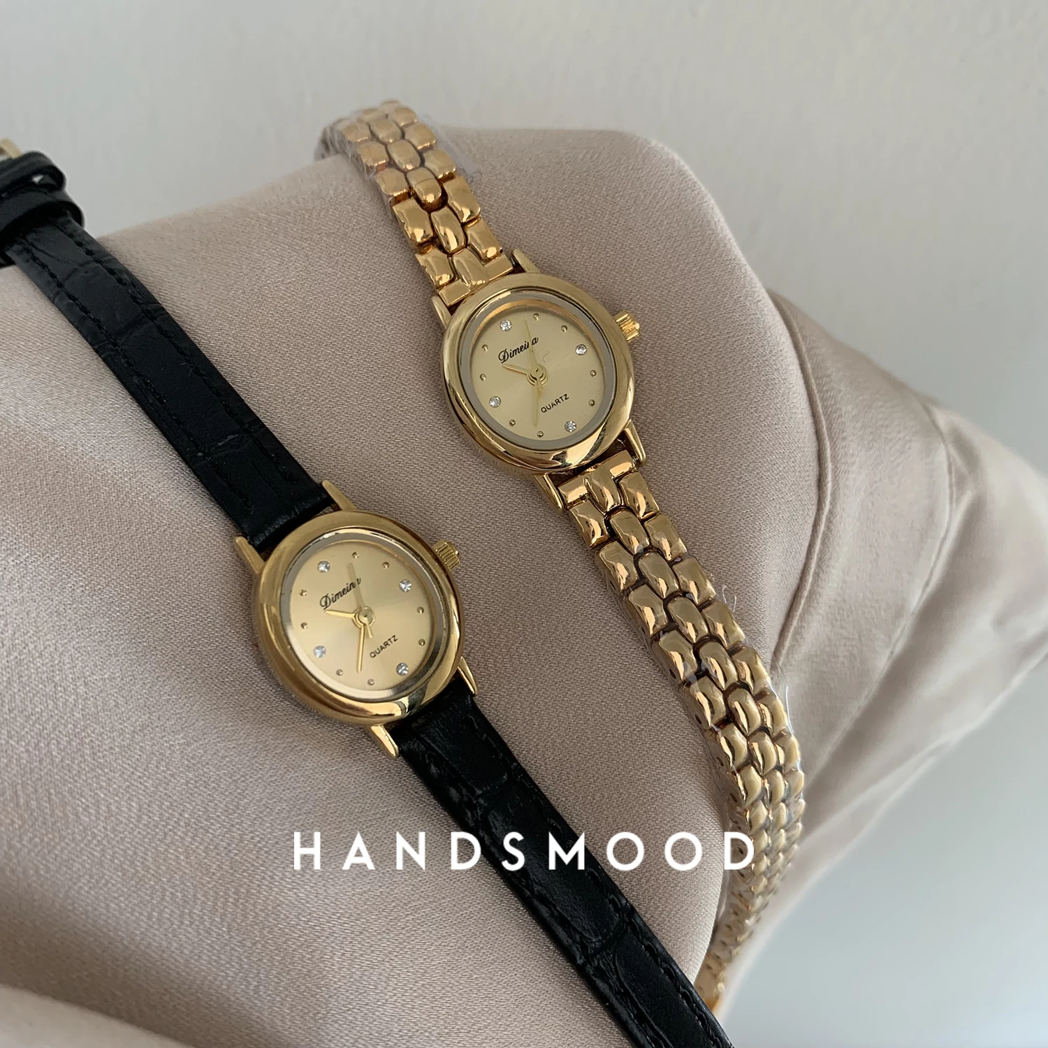 

New Mini Oval Dial RetroStyle Exquisite Women'S WatchFashionable Quartz WatchNew Women'S WristwatchExquisite Women'S Wristwatch.