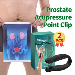 Prostate Care Point Clip Pressure Acupressure Acupoint Massager Hand Meridians Massage Relieve Fatigue Relax Soothing Tool