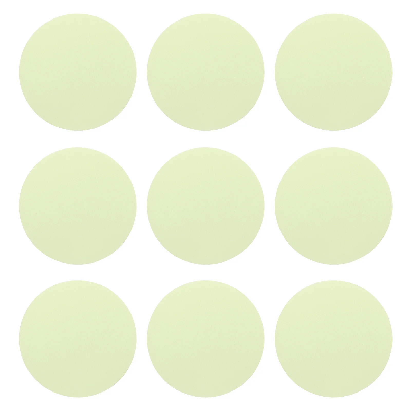 Anti-Skid Strips 20 Sheets Round Reflective Tape Fluorescent Safety Stair Treads Non-Slip Waterproof Weather Resistant