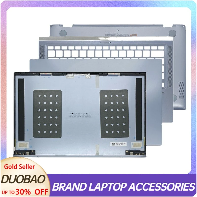 

NEW Laptop LCD Back Cover/Front Bezel/Palmrest/Bottom Case Silvery For ASUS ZenBook 14 UM431D RM431D UX431F UM431DA BX431 U4500F