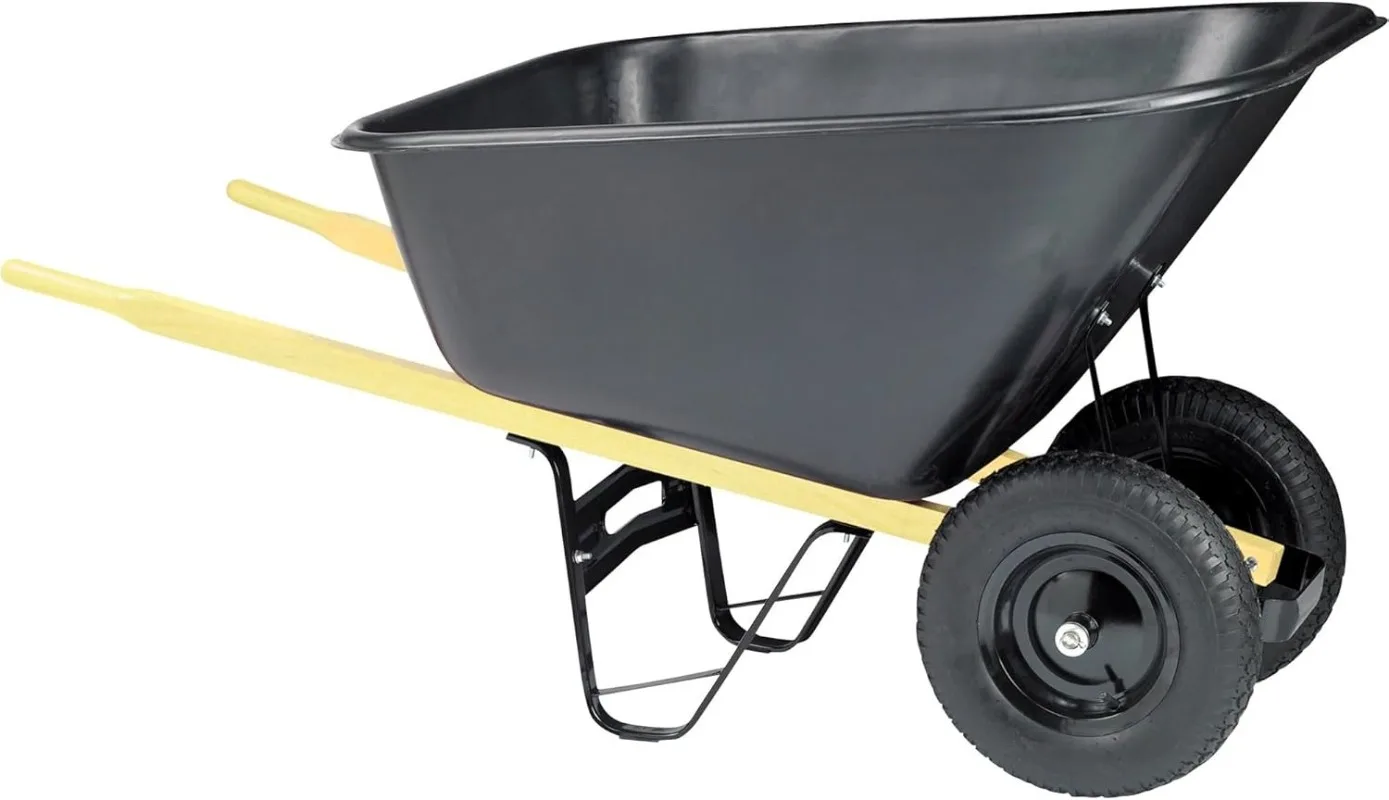 

Wheelbarrow, 10 Cu. Ft., 70in.L x 28in.W x 36in.H, Model# WB 1010