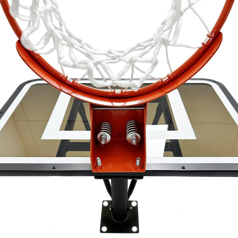 Tabellone con telaio da basket a parete per interni ed esterni per canestro di aggiornamento per tennis da competizione di allenamento