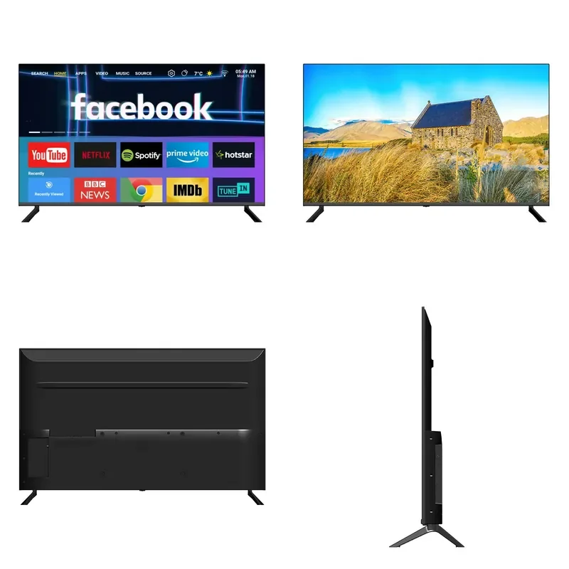 for 43 Inch Full Screen HD Digital Smart LCD TV New High Definition Intelligent Television Manufacturer Wholesale