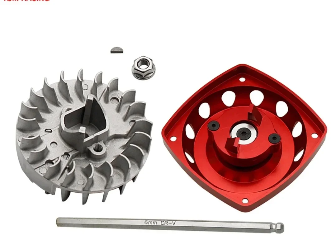 TAOAlloy Roto Starter Electric Starter Fit Zenoah CY 23CC-58CC Engine for 1/5 HPI Rovan Kingmotor Baja Losi 5ive T FG Rc Car Par