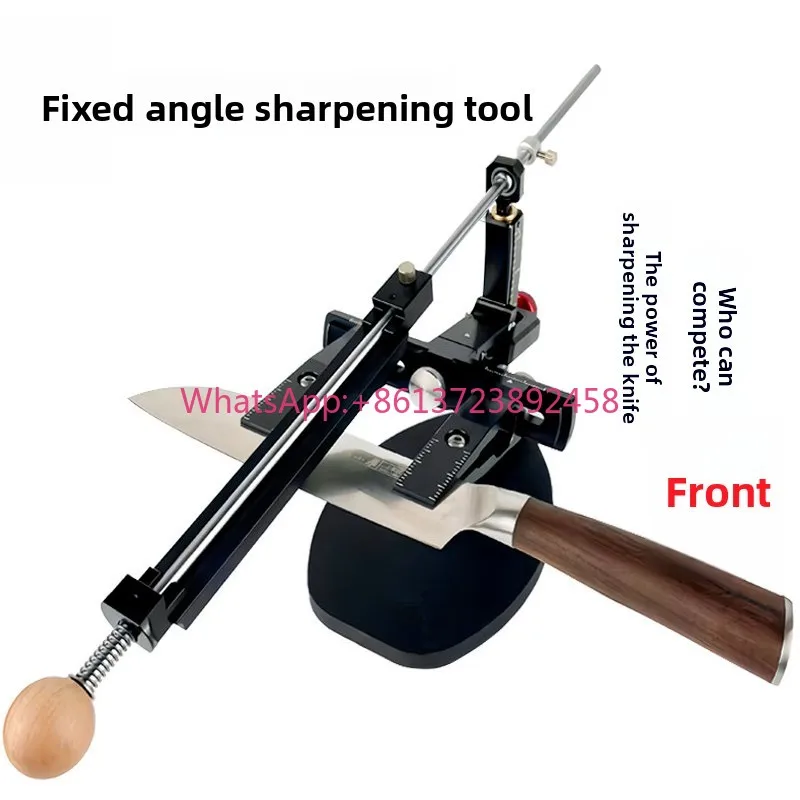 Adjustable Angle Knife Sharpener – Multi-Function Kitchen Tool for Quick & Precise Blade Sharpening at Home