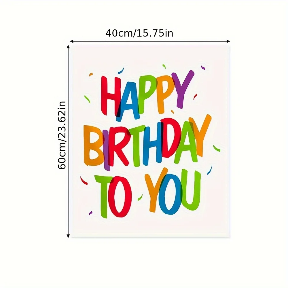 New Happy Birthday Background Tapestry Girls Boys Birthday Party Backdrop Banner