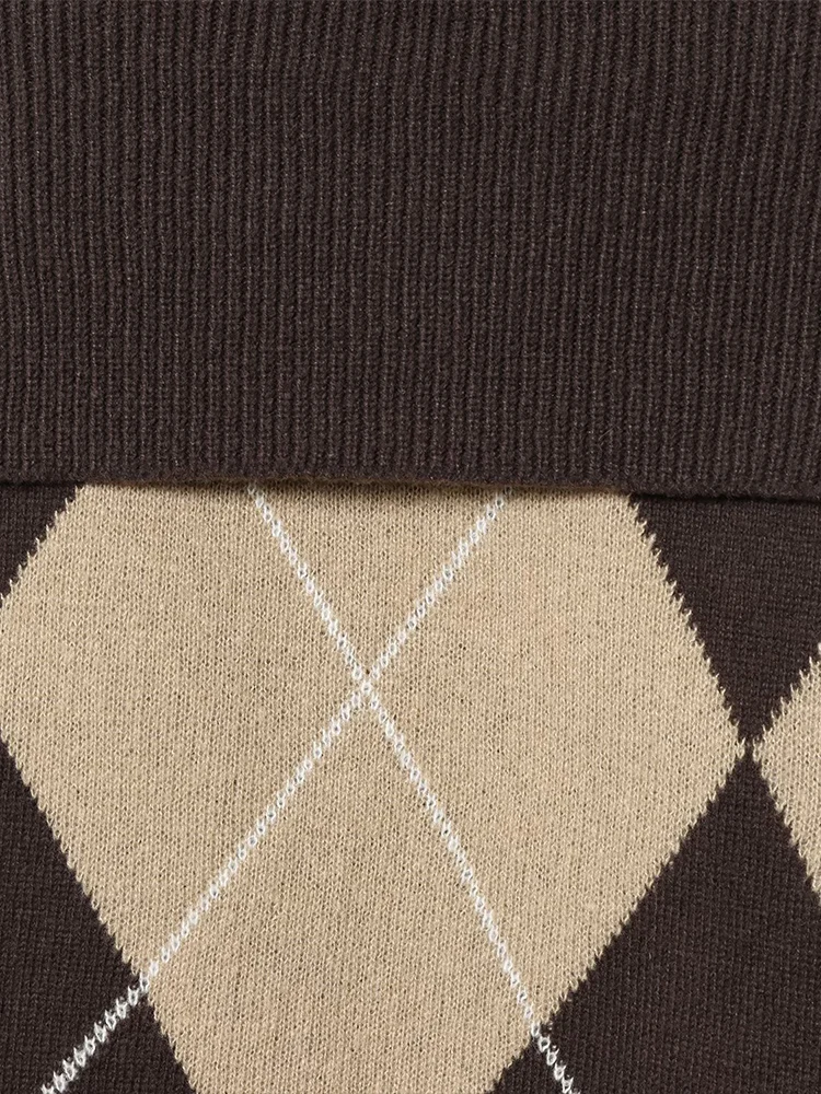 European and American style autumn new fashion women's diamond off-the-shoulder straight ribbed long-sleeved sweater