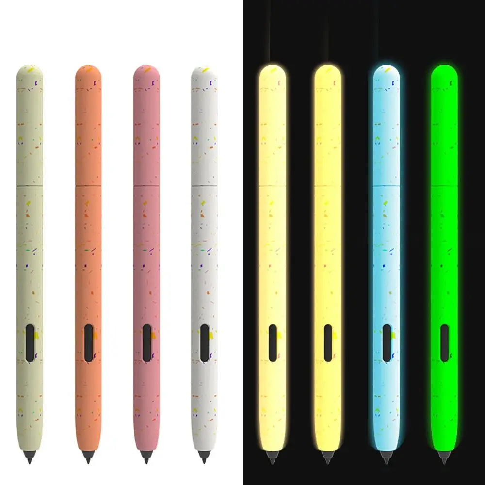 Luminous Tablet Touch Pencil Case Silicone Anti Slip Stylus Protective Cover for Samsung Galaxy Tab S7/S8/S9 Plus Ultra