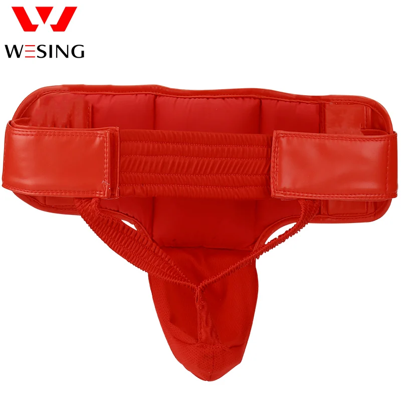 Wesing Sanda Groin Guard for Men with Large Size Detachable Groin Protector for Martial Arts Jock Strap for Training