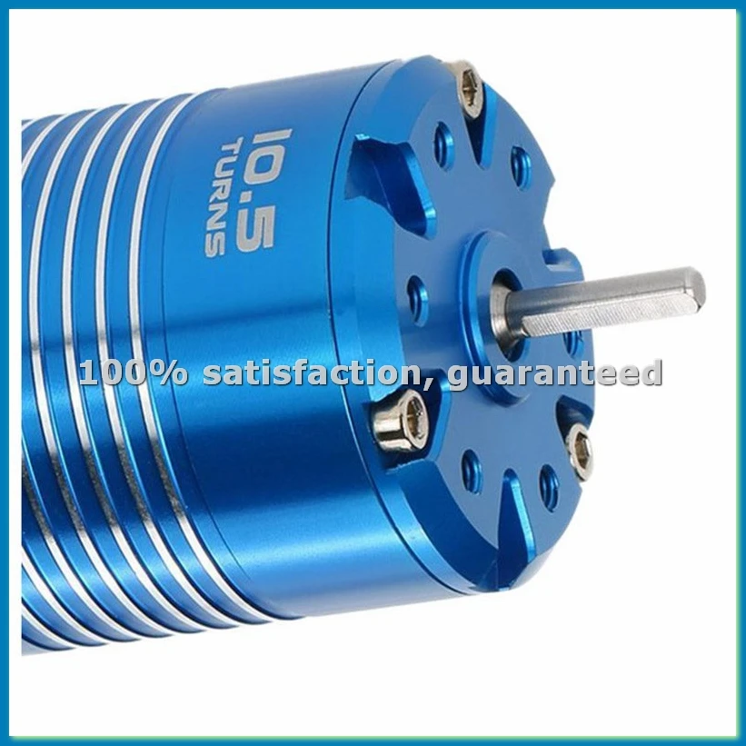 

High Efficiency 540 Sensored Brushless Motor for 1/10 RC Car Blue, 10.5T 3450KV-A12I