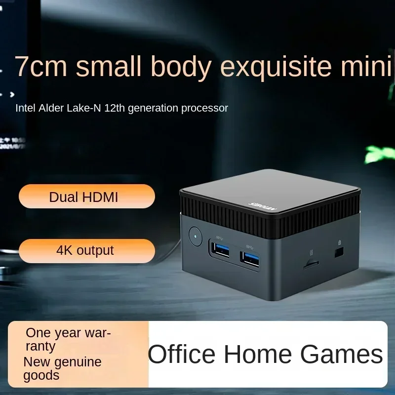 FOR Quad-Core N100 Mini-Host Wholesale Home Office Portable Small Computer Host Factory Direct Sales