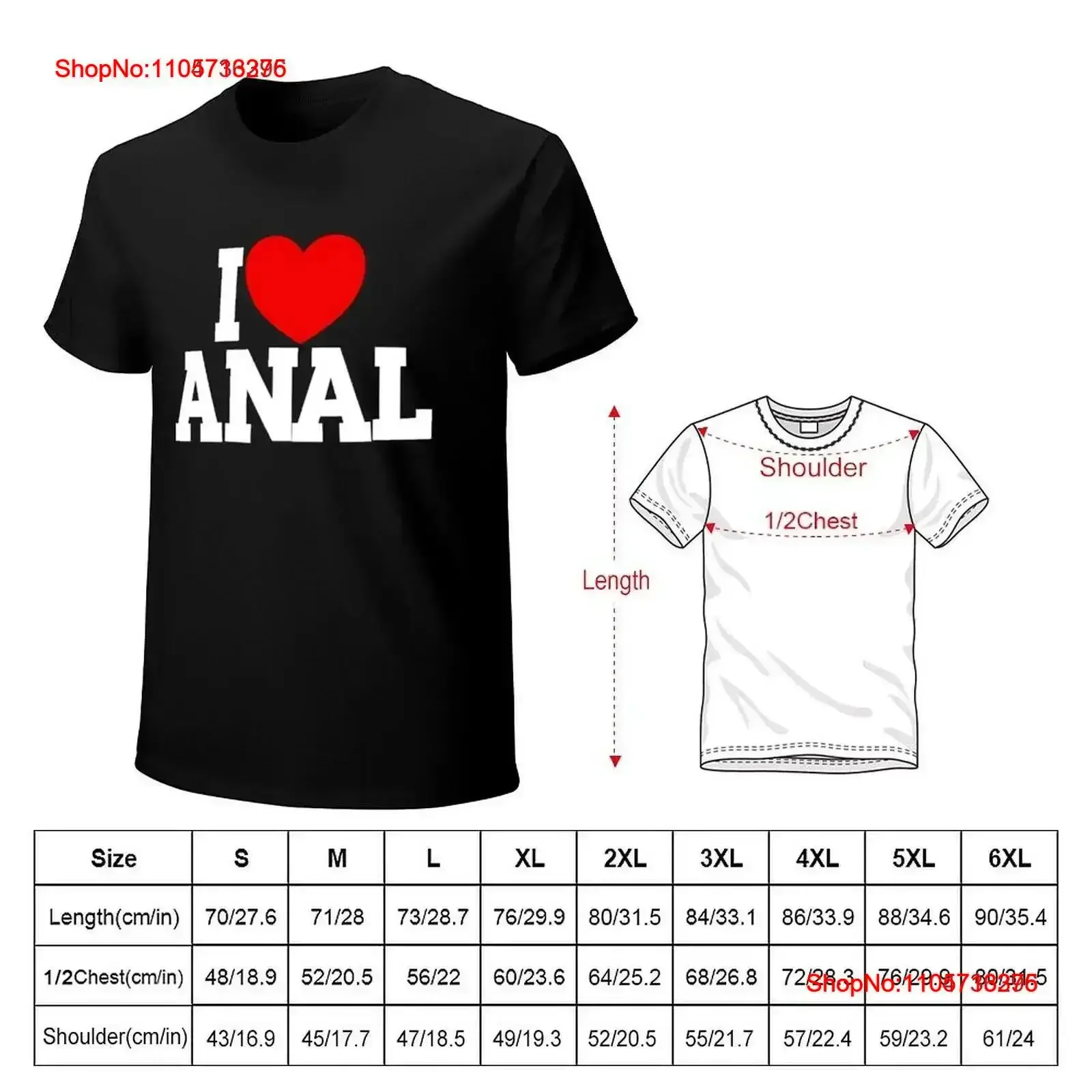 I Love Anal Funny T Shirt Bold Humor for Those Who Dare vintage Washed Breathable graphic fashion Soft Slightly vintage Washed