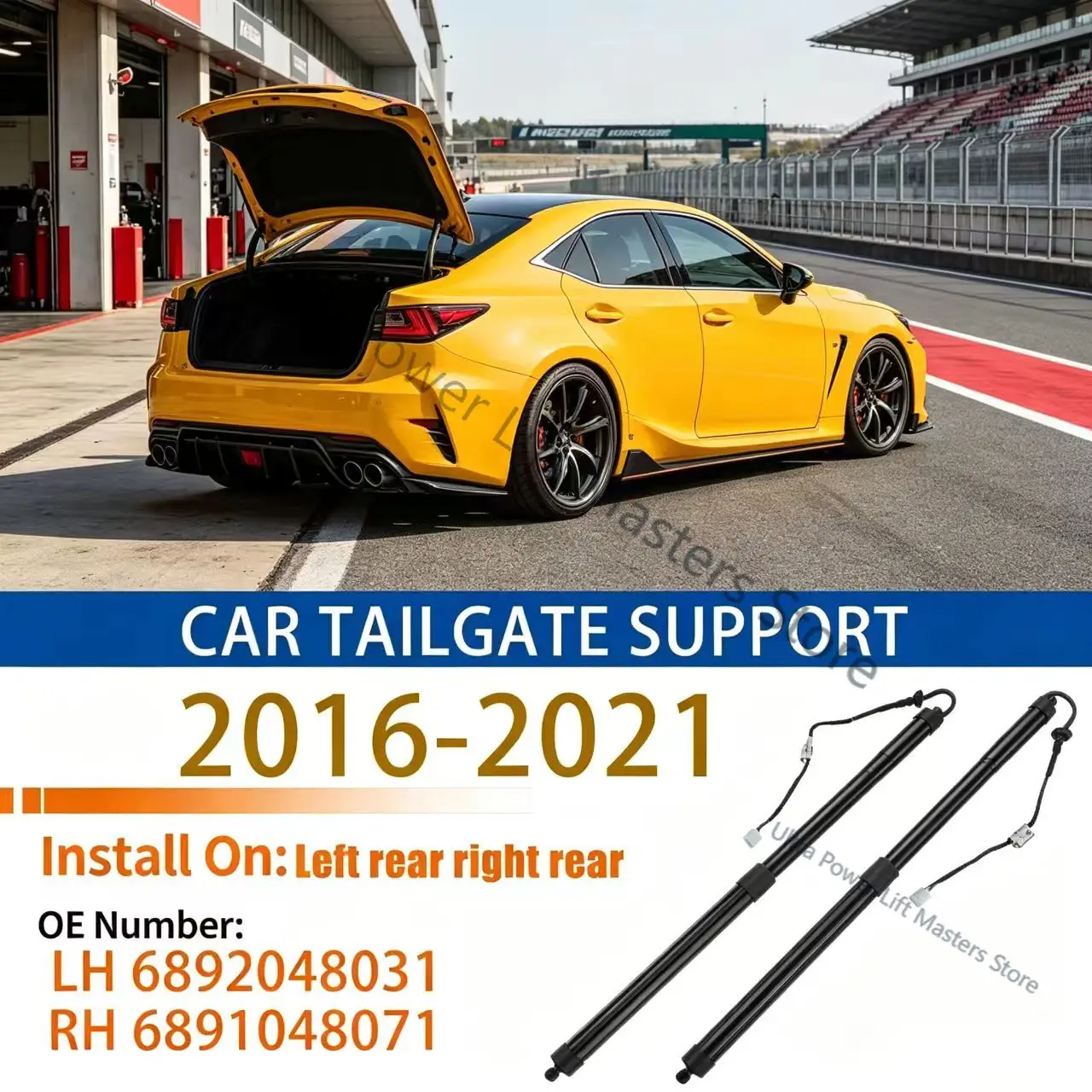 Electric Tailgate Strut For AL20 Lexus RX200T RX450H 2016-2021 Rear Tailgate Power Lift Support LH 6892048031 RH 6891048071