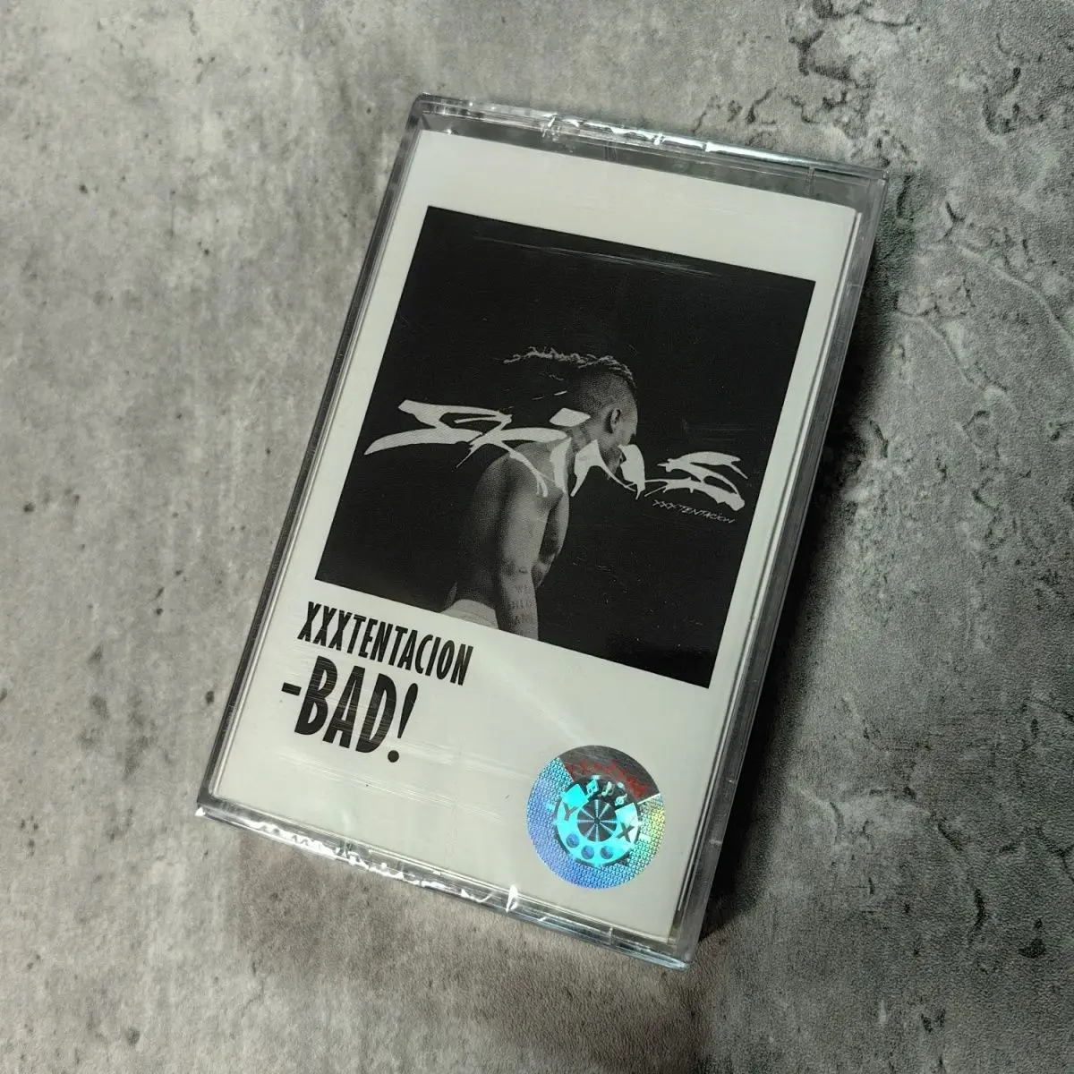 

XXXTentacion BAD! - Iconic Iconic Timeless Emo Rap Hip-Hop Retro Cassette Tape Album with Raw Emotional Beats