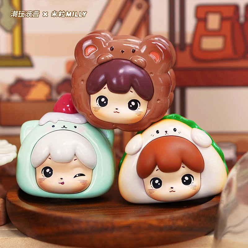 

Bop Pop Milly Bakery Workshop Series Мини-слепая коробка-милая фигурка ручной работы Подарочное украшение для девочек Модная коллекционная игрушка