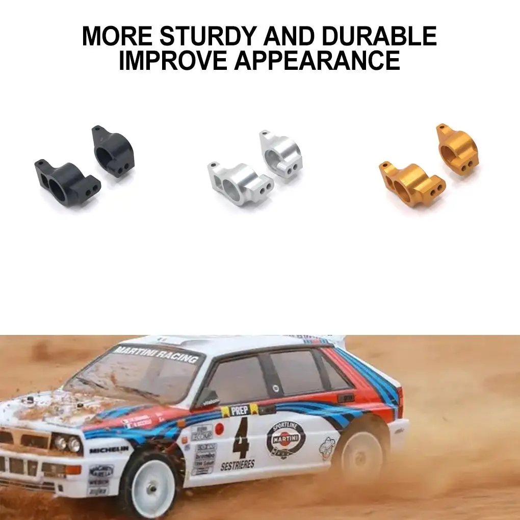 RCGOFOLLOW 2 قطعة سبائك الألومنيوم ارتداء مقاومة المحور الخلفي الناقل ل 1/10 المحاور الخلفية LC سباق PTG-2 RC جزء السيارة الأزرق #2