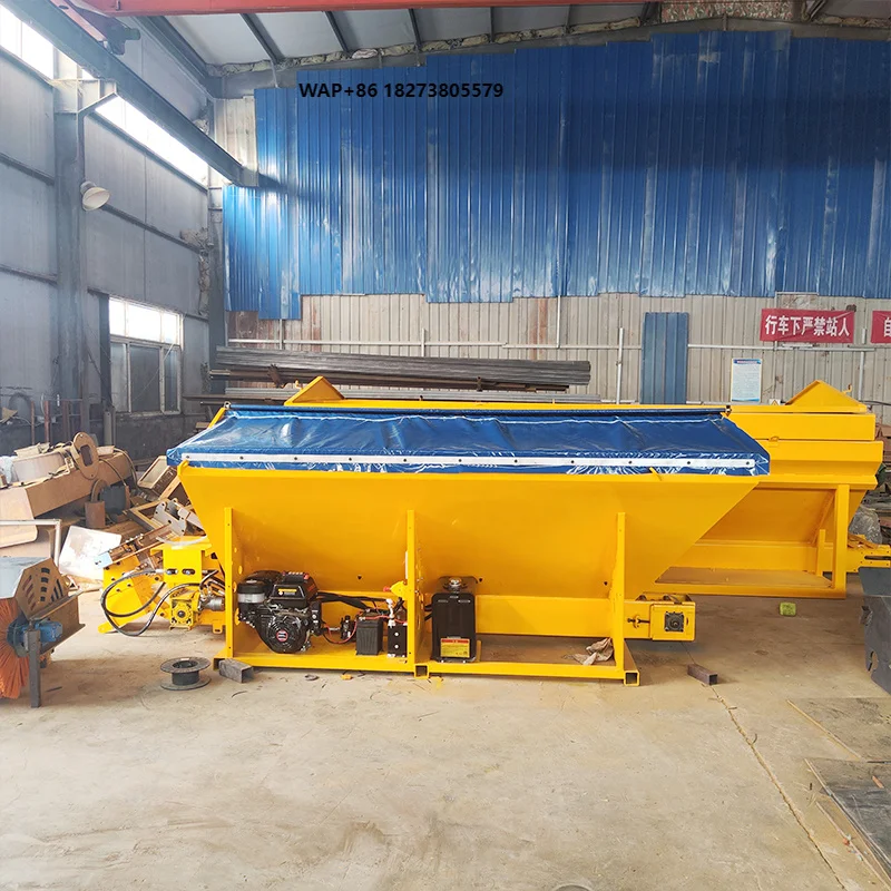 Multi-Function Disc Rotary Snow Spreader Multi-Use Fertilizer Spreader Salt Spreader for Garden Farm